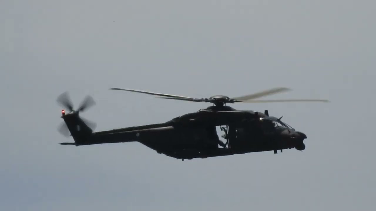 Hellenic Army Aviation Chinook and NH90 helicopters