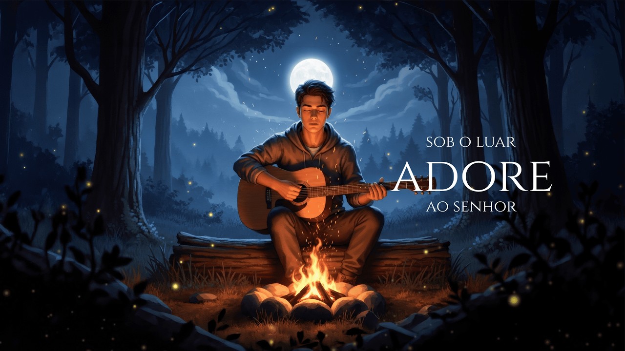 Peguei meu violão e cantei sozinho na floresta (sessão de louvor)