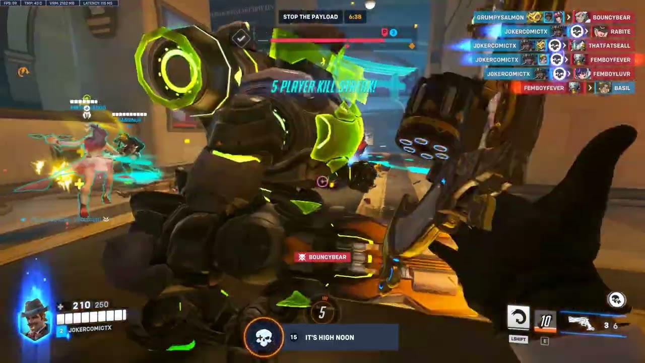 Overwatch 2 Cassidy Ultimate Highlight