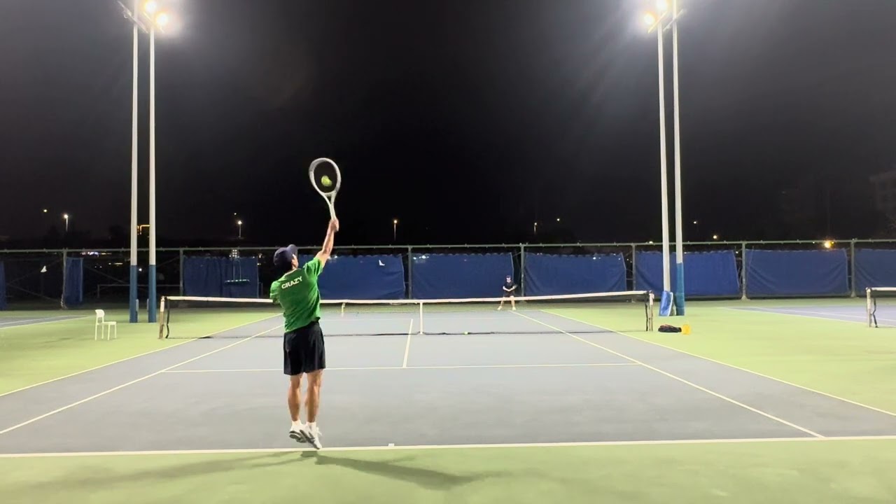 小年夜練習🎾4
