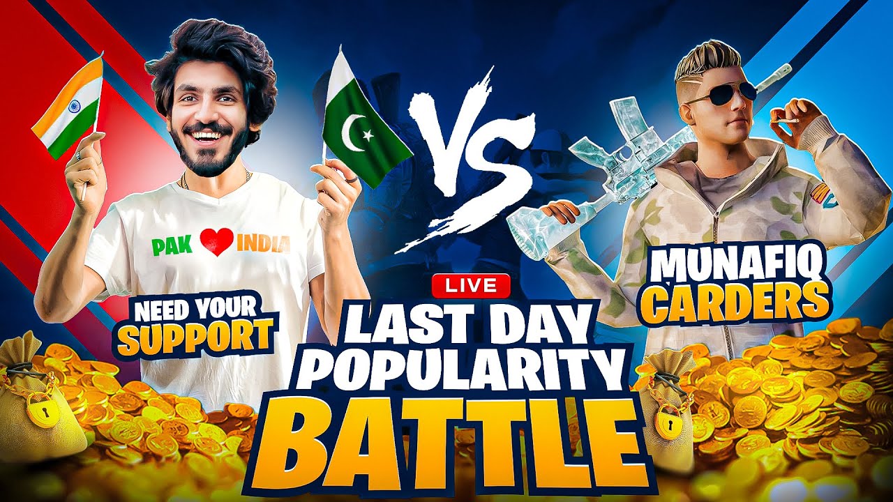 LAST NIGHT OF BATTLE WHO WIN ? LETS MAKE HISTORY NEED YOUR SUPPORT  | TOP 1 BAJWA IS LIVE