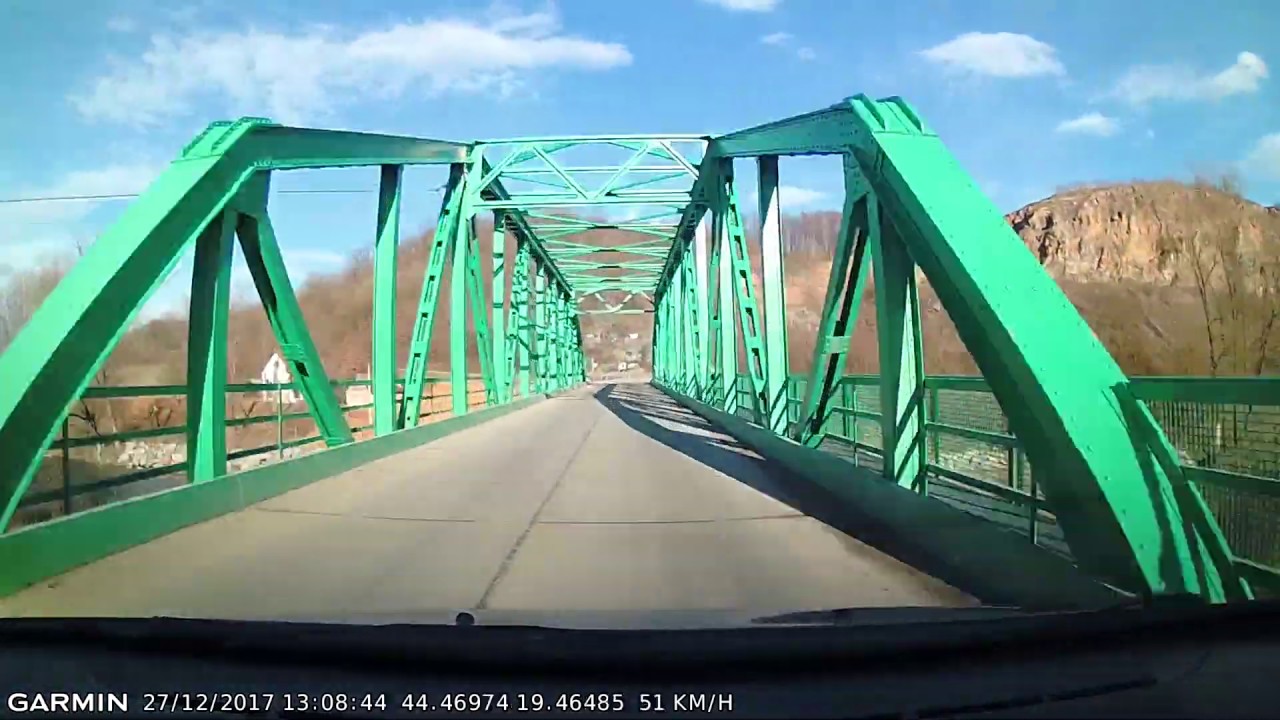 DRIVE #070: Mali Zvornik-Loznica-Valjevo-Lajkovac-Ljig (Serbia) (timelapse 4x) *Read Description*
