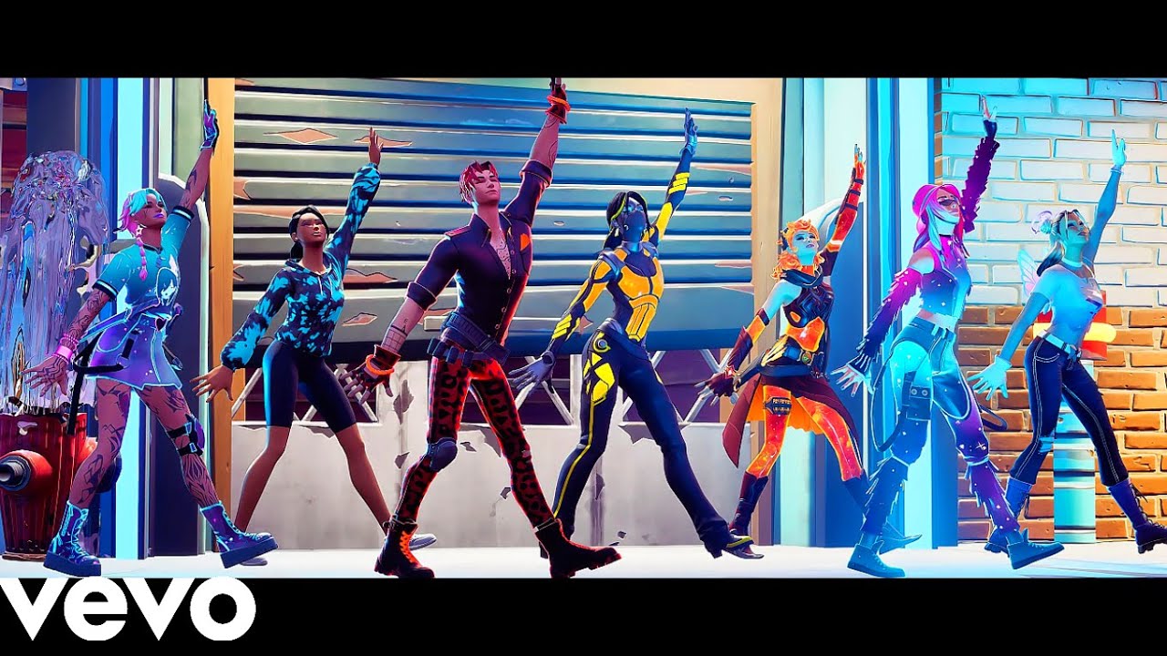 Fortnite - ENTRANCED Emote 🎶(Fortnite Music Video)