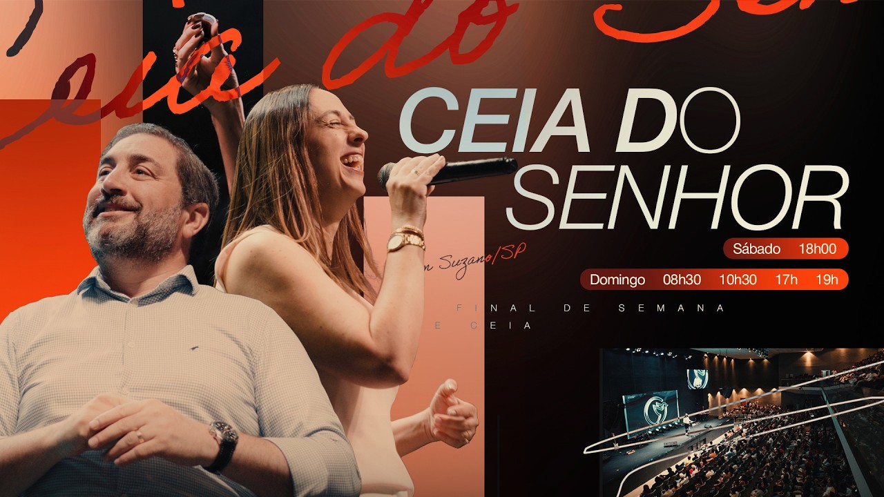 Culto ao vivo - Ceia do Senhor 17h | Cristã Mundial - Junte-se a nós