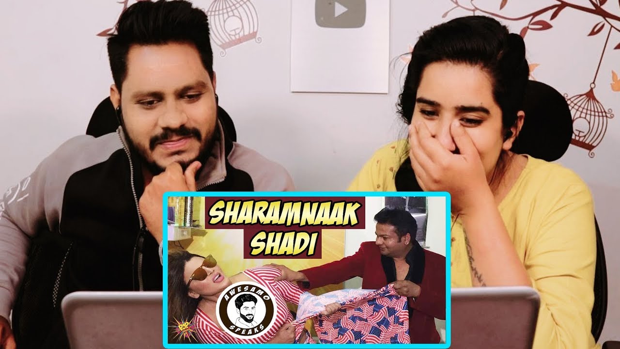 Indian Reaction On SHARAMNAAK SHADI | AWESAMO SPEAKS
