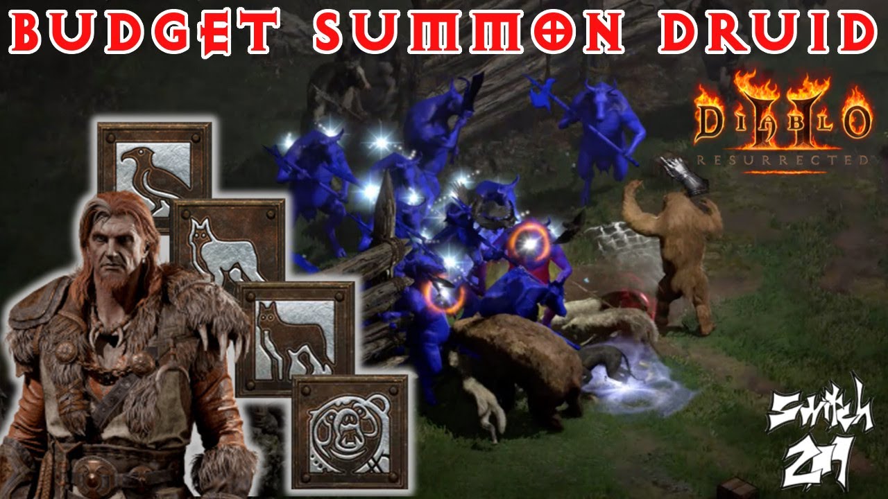Build Guide: Budget Summon Druid! Easy And Fun Build With Even Nightmare Gear - Diablo 2 Resurrected