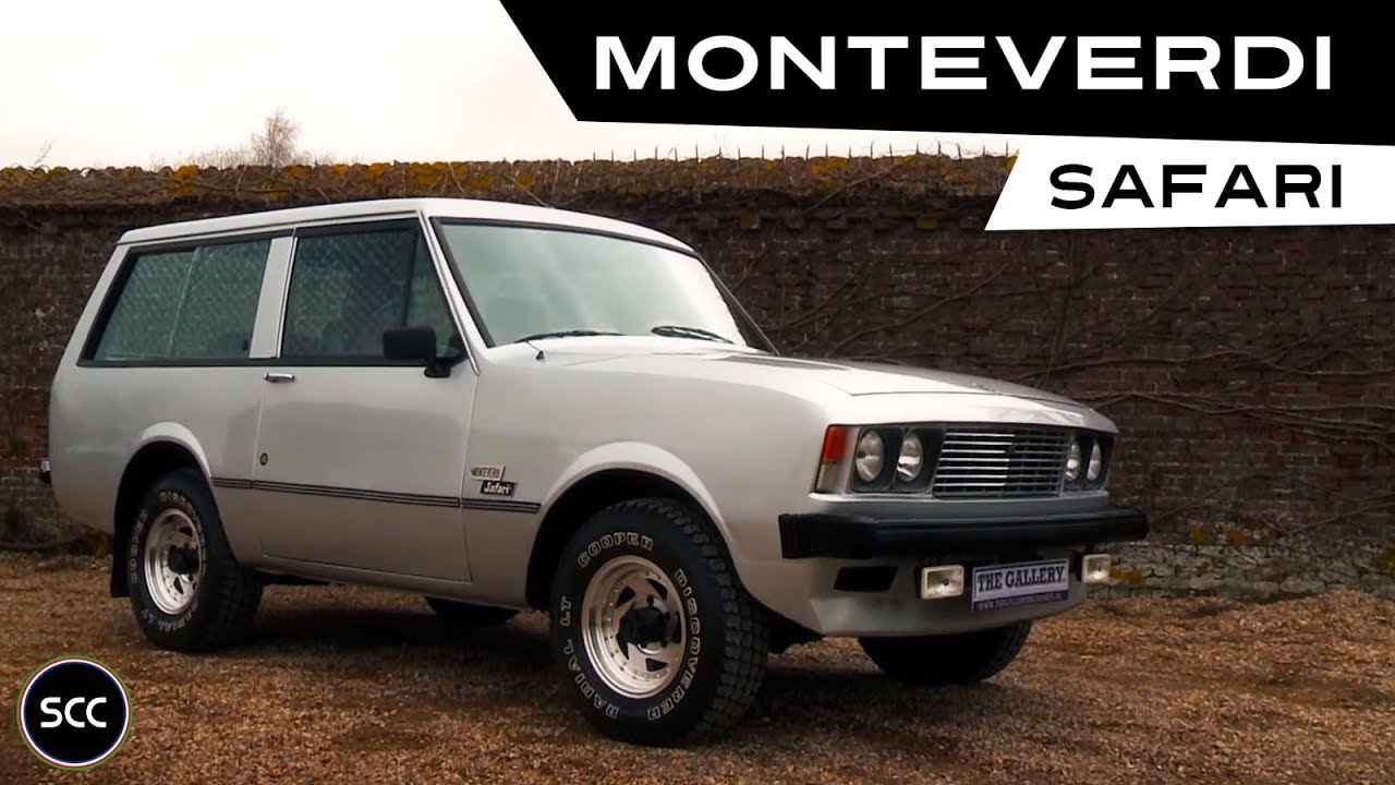 MONTEVERDI SAFARI A 5.7 V8 - Modest test drive - Engine sound | SCC TV