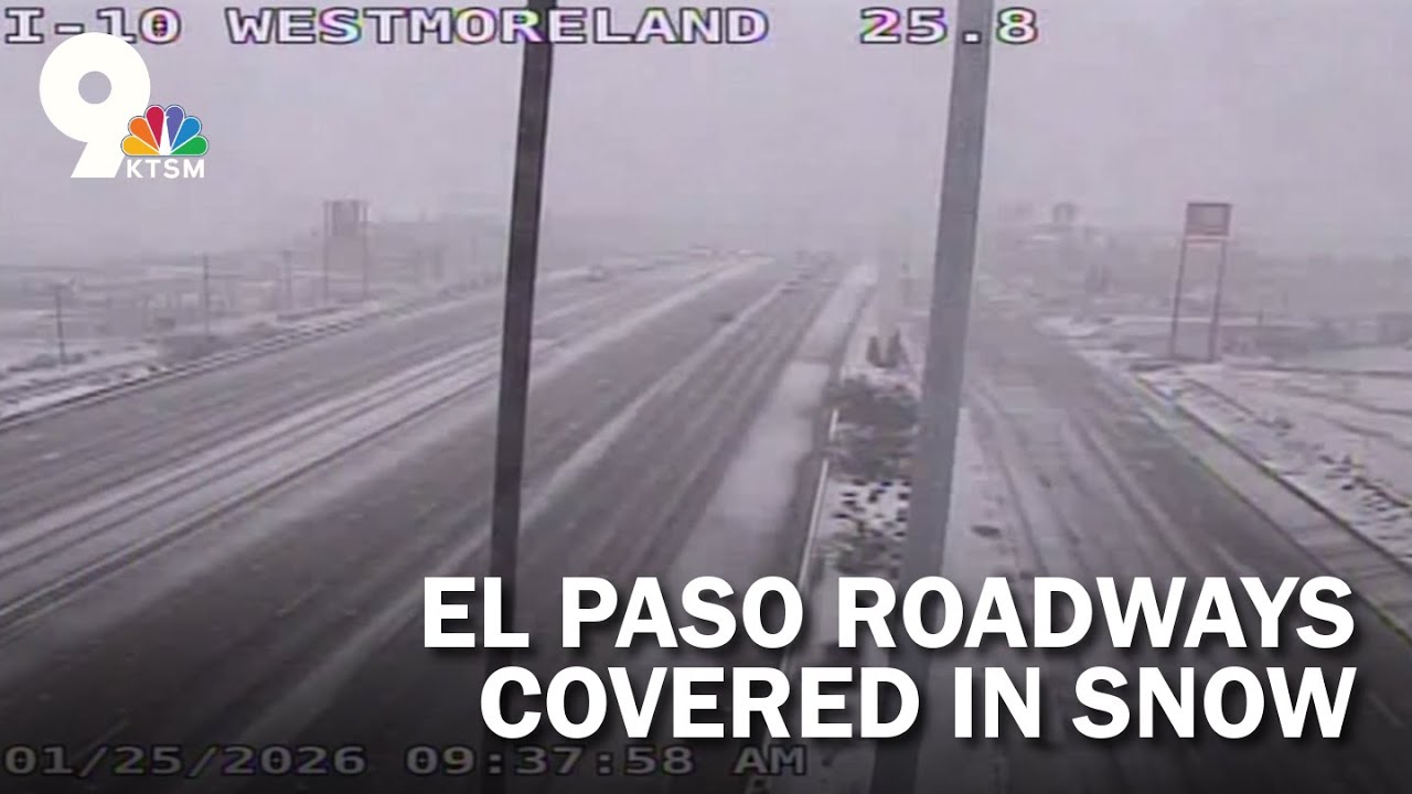 Foggy start to morning in El Paso