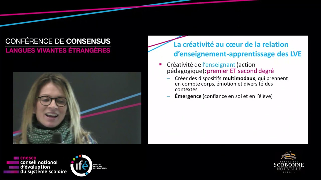 Plénière 2 - S. ESCHENAUER  : La créativité en classe de langue - 14/03/2019
