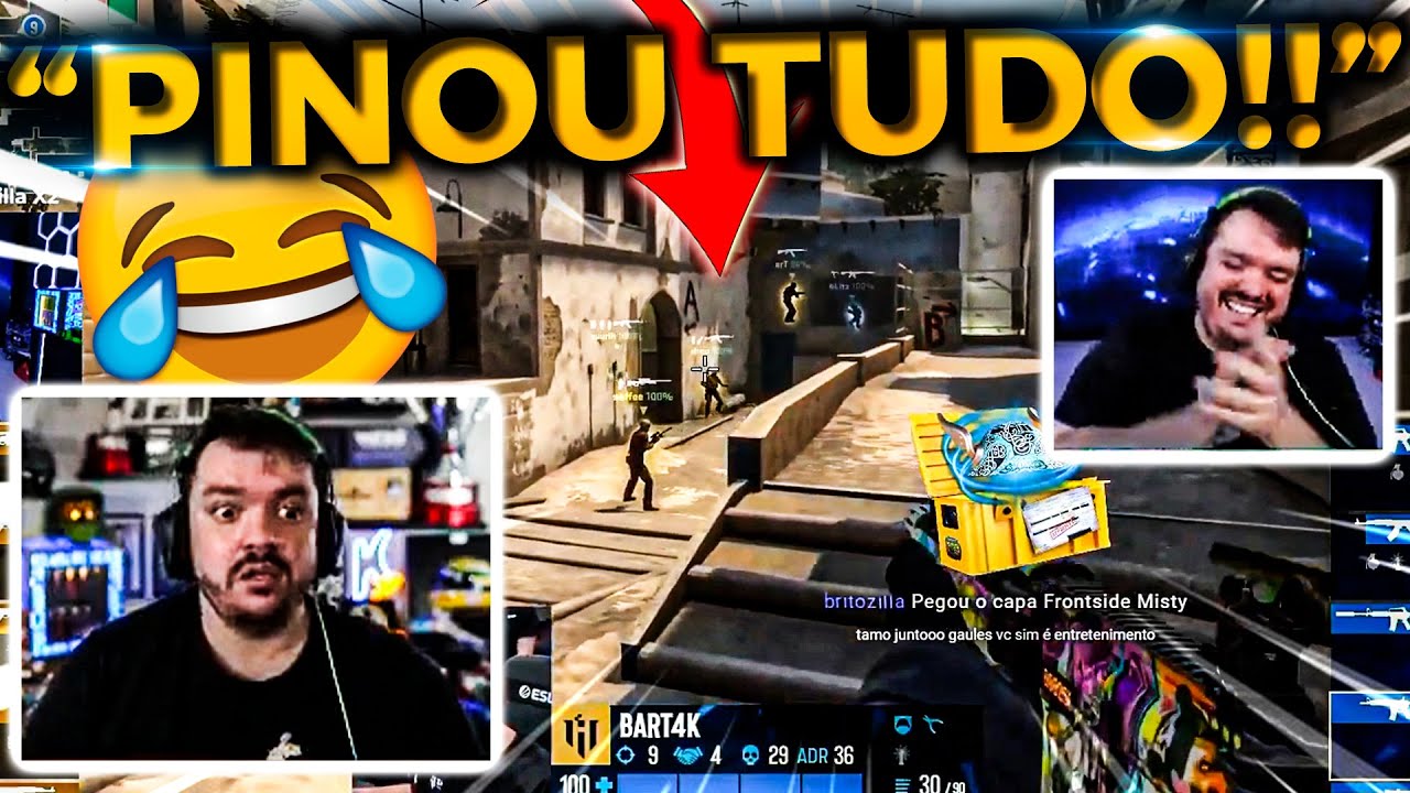 AS PIORES JOGADAS QUE O GAULES JA TRANSMITIU!! (S1mple, Niko, Coldzera, Zywoo, Karrigan, Apex)