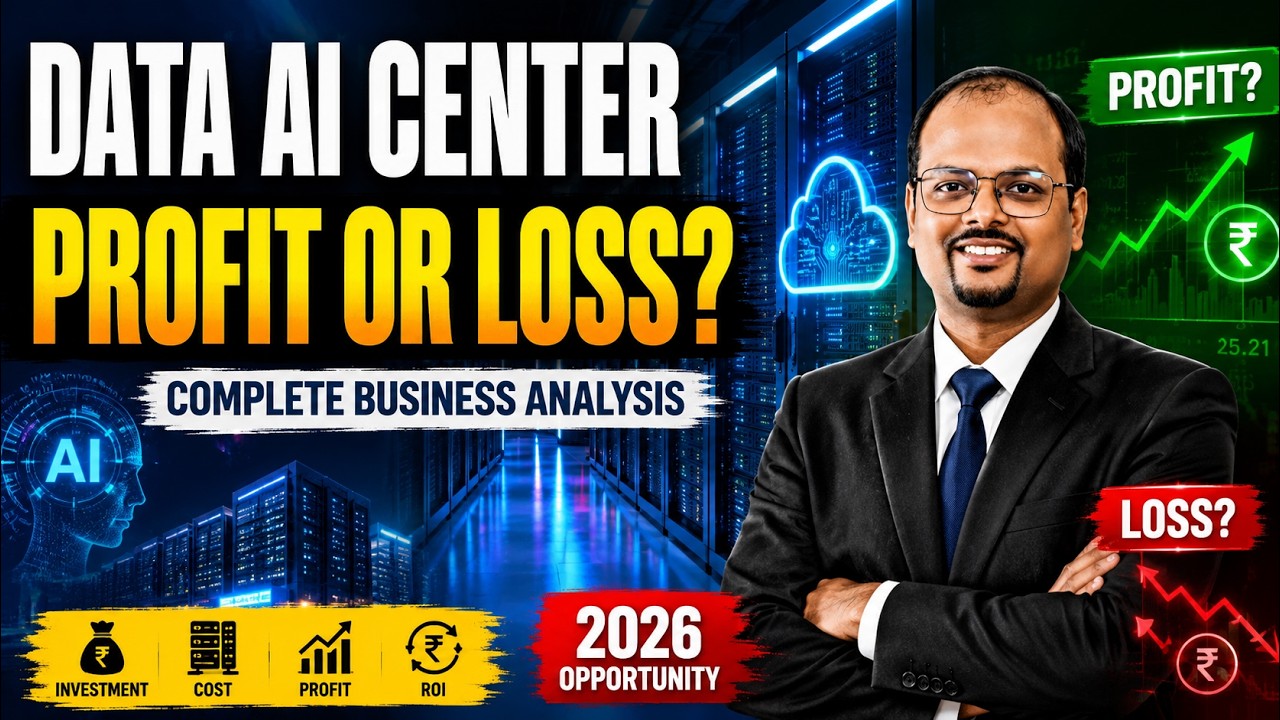 Data AI Center Business 2026: Profit or Loss? Complete Investment, Income & Reality Explained
