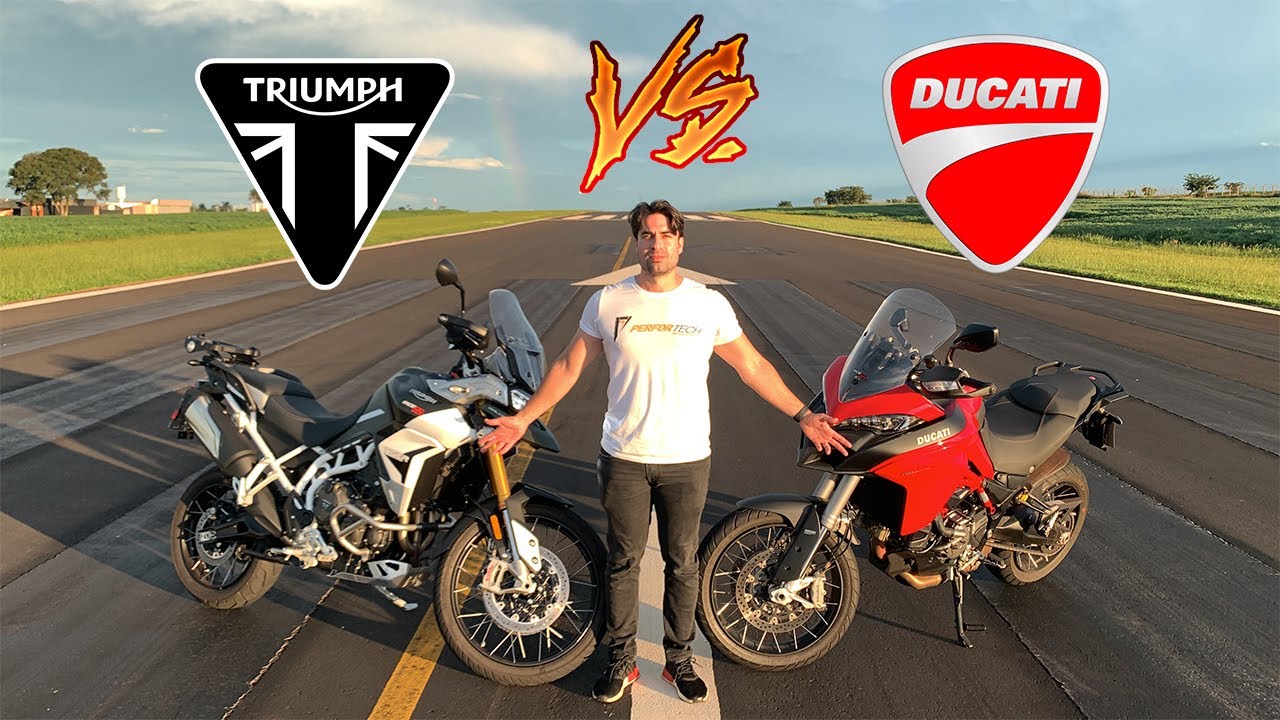 DUCATI VS TRIUMPH | QUEM LEVA A MELHOR NA RETA??