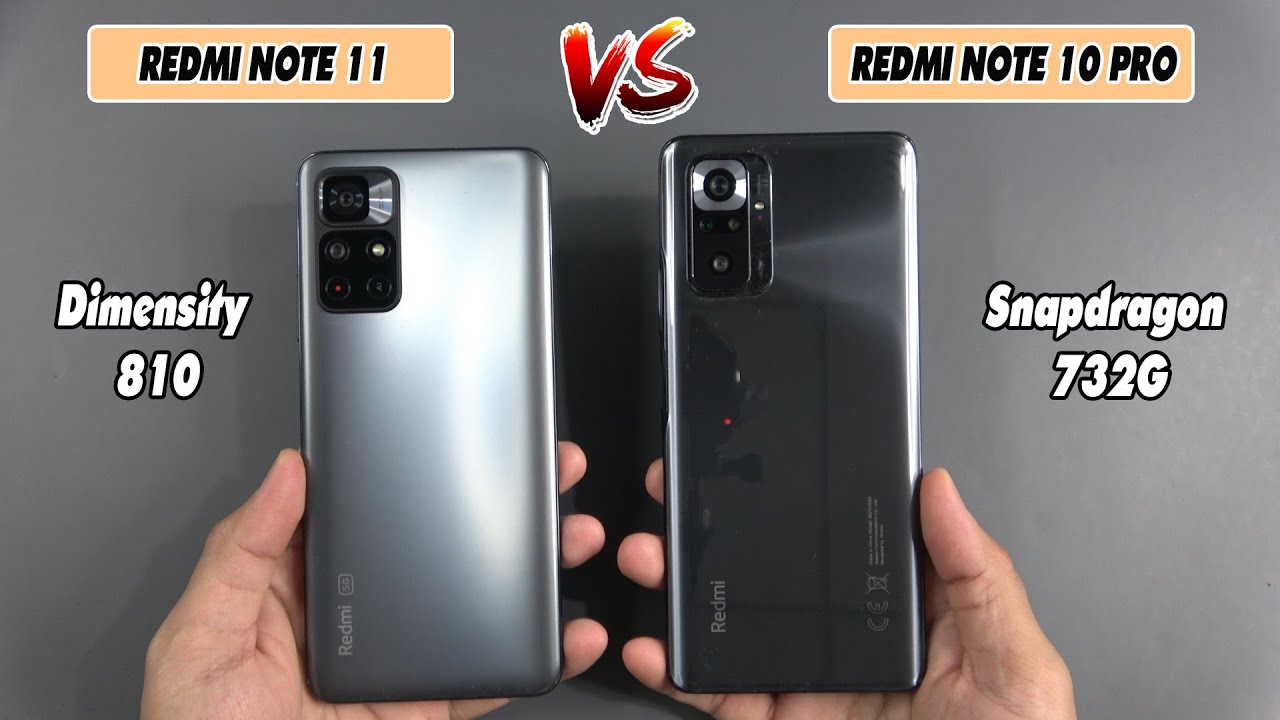 Xiaomi Redmi Note 11 vs Redmi Note 10 Pro | SpeedTest and Camera comparison