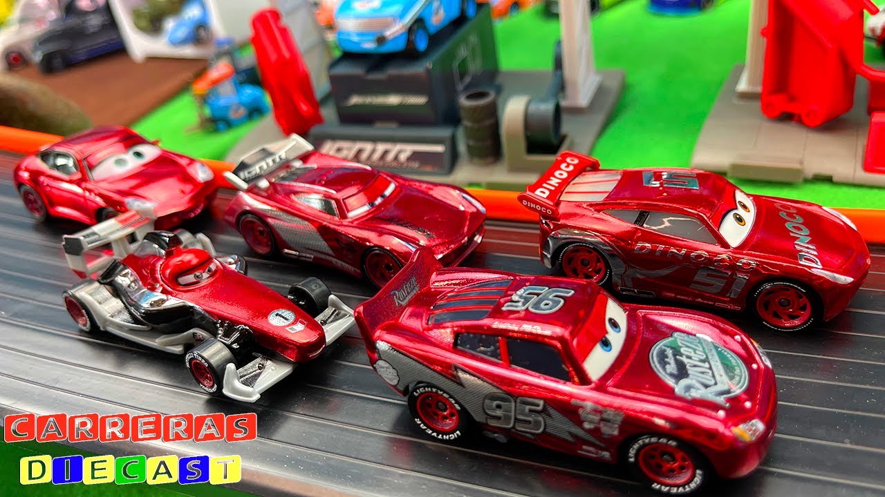 DISNEY CARS SUPER CAMPEONATO RACING RED  cuarta parte