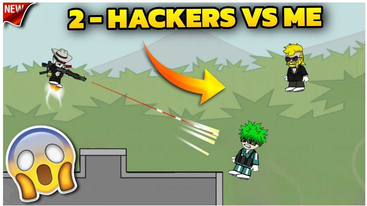 DAY-173 | Mini Militia Claasic hacker vs me Gameplay🔥#minimilitiamodapk #minimilitia