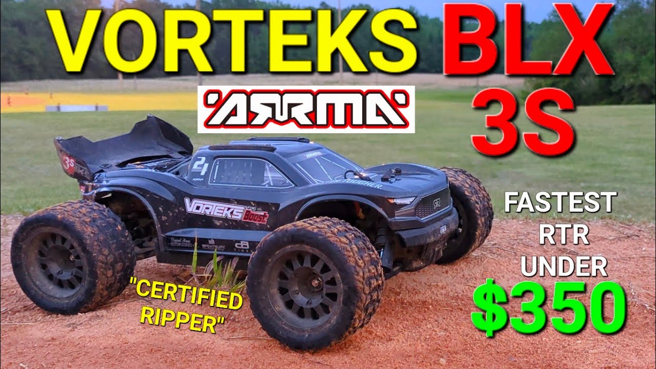 Arrma Vorteks 3S BLX, the FASTEST thing under $350