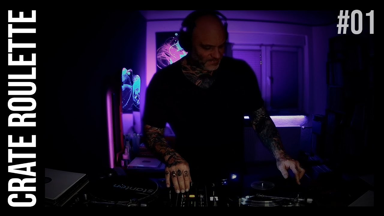 Crate Roulette #01 | Random Vinyl Mix (Minimal / Deep Tech)