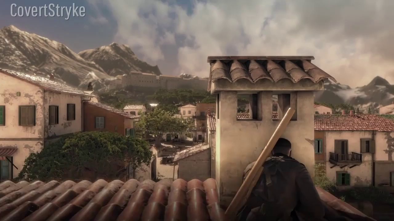 Abrunza Monastery - Sneaking Mission | SNIPER ELITE 4