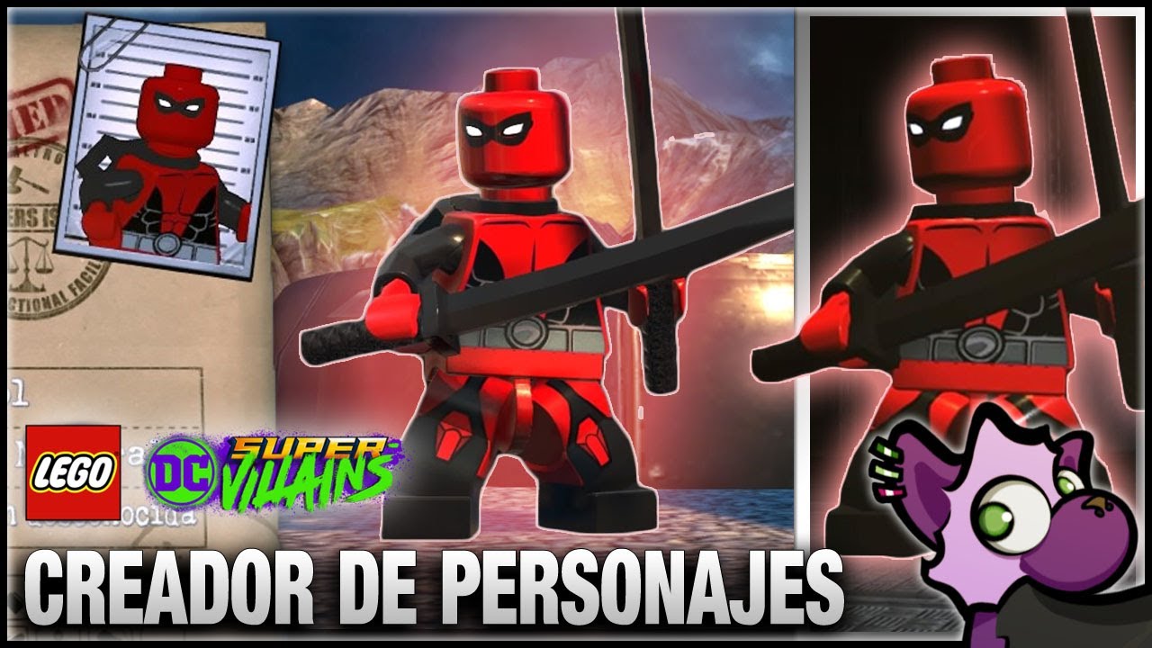 LEGO DC Súper Villanos | DEADPOOL (Masacre) - Creando un Personaje