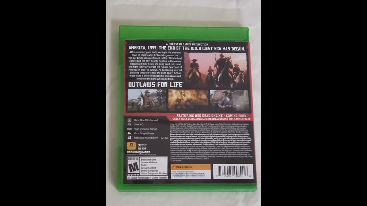 Red Dead Redemption 2 Genre: Action & Adventure