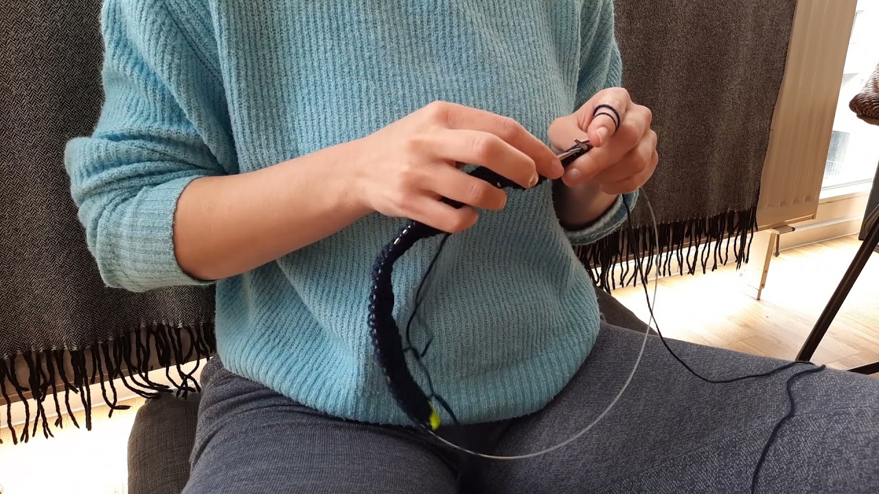 Knitting together ~ knit with relaxing jazz music