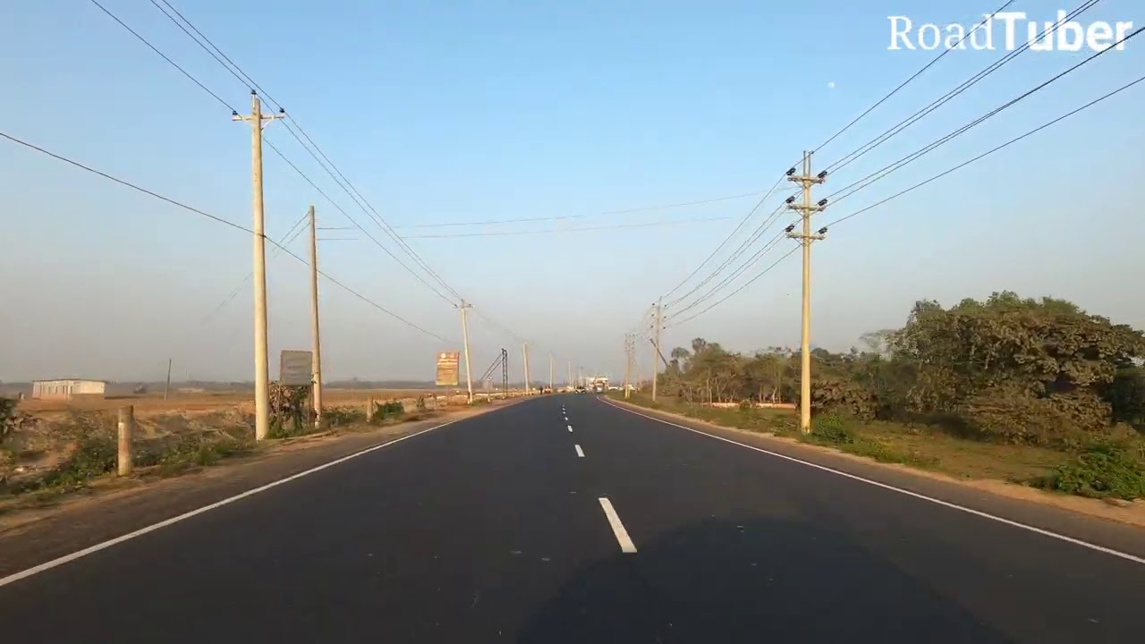 Bangladesh Highway Drive 4K | Aushkandi to Sylhet Sherpur 4K | Highway Scenic Drive | Road Tuber