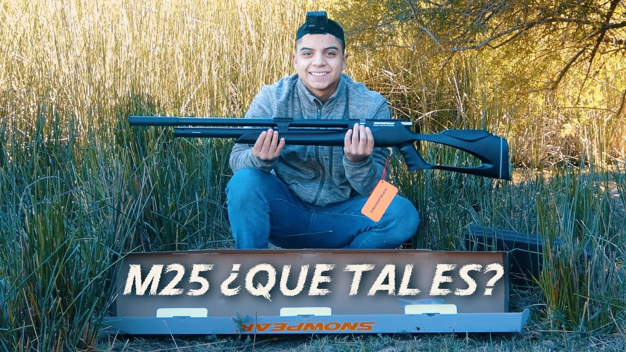 M25 PCP ¿BUENO O MALO? REVISIÓN Y PRUEBA  / M25 Artemis, Snowpeak, Alemania, Fox, Etc. | Dorhunt