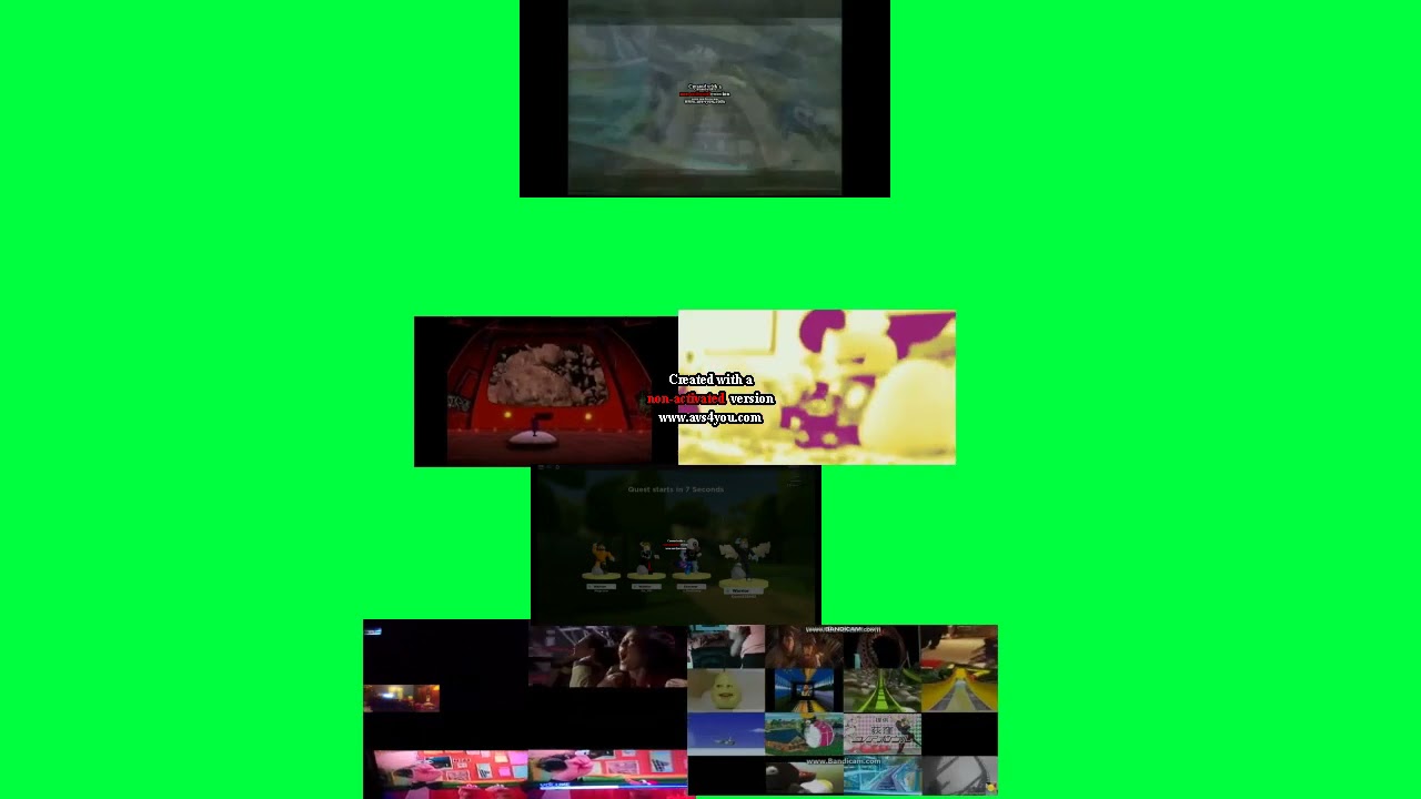 (Reupload) up to faster 104parison green screen