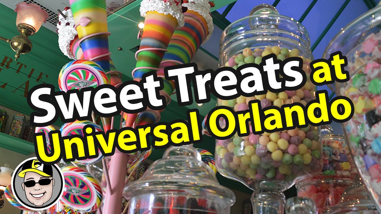 SWEET!  Universal Orlando's and Islands of Adventure Sweet Treat Shops