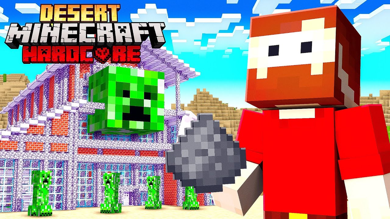 Ik Bouw Een CREEPERFABRIEK In Hardcore Minecraft!
