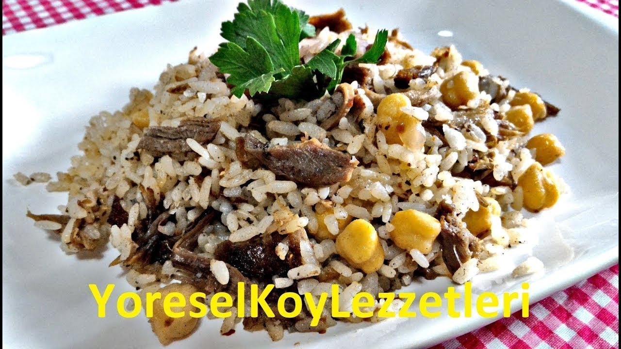 PRATİK KABUNE PİLAVI TARİFİ|KABUNE PİLAVI (ETLİ PİLAV) NASIL YAPILIR|ISPARTA DÜĞÜN PİLAVI TARİFİ