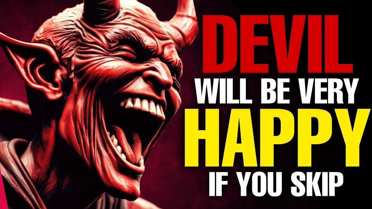 ✝️God Says: 💯The Devil Is Happy When You Skip This😭🙏 | Biblical Scriptures Teaching | Jesus Calling
