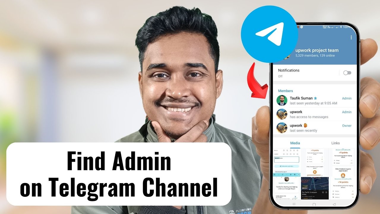 How to Find Admin of Telegram Channel (step by step)