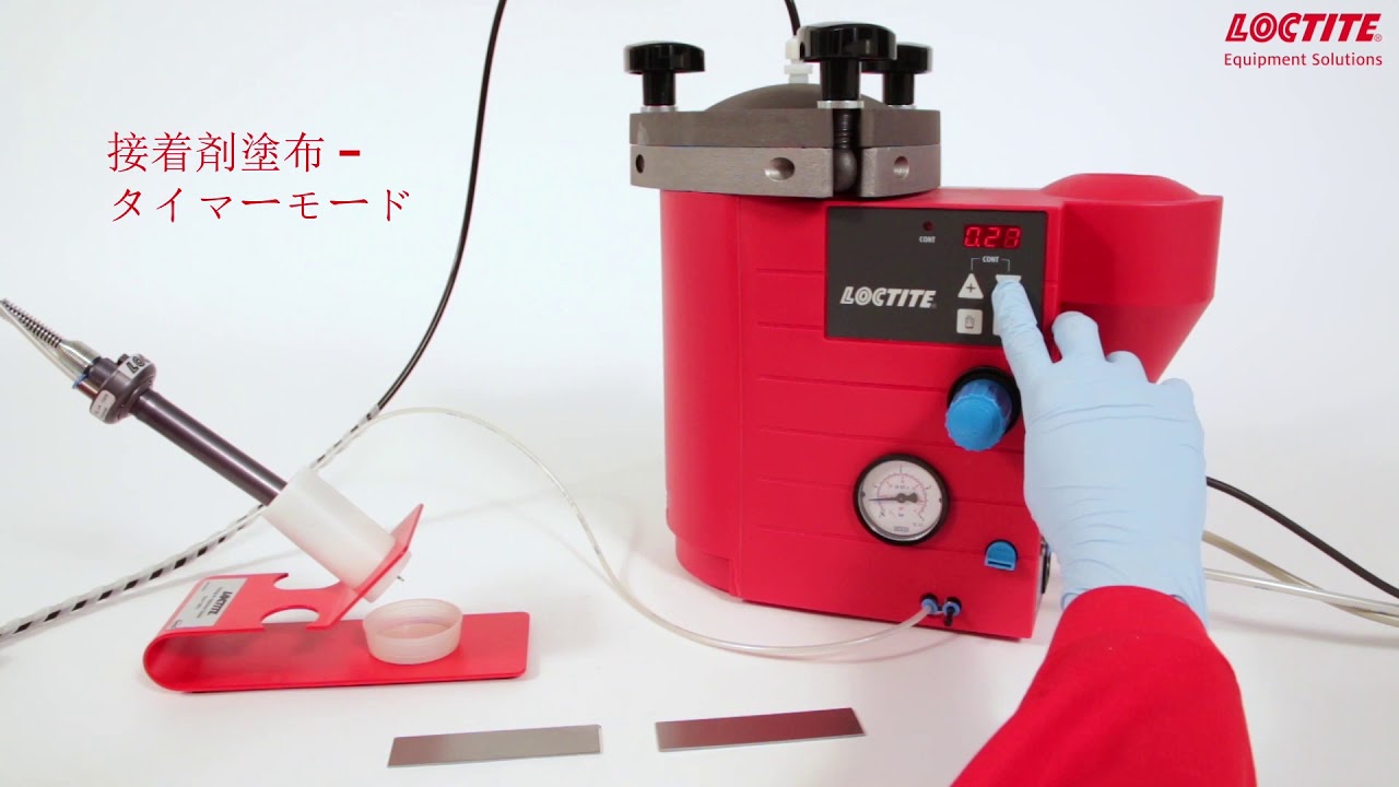 LOCTITE セミオートマチック塗布機の特長
