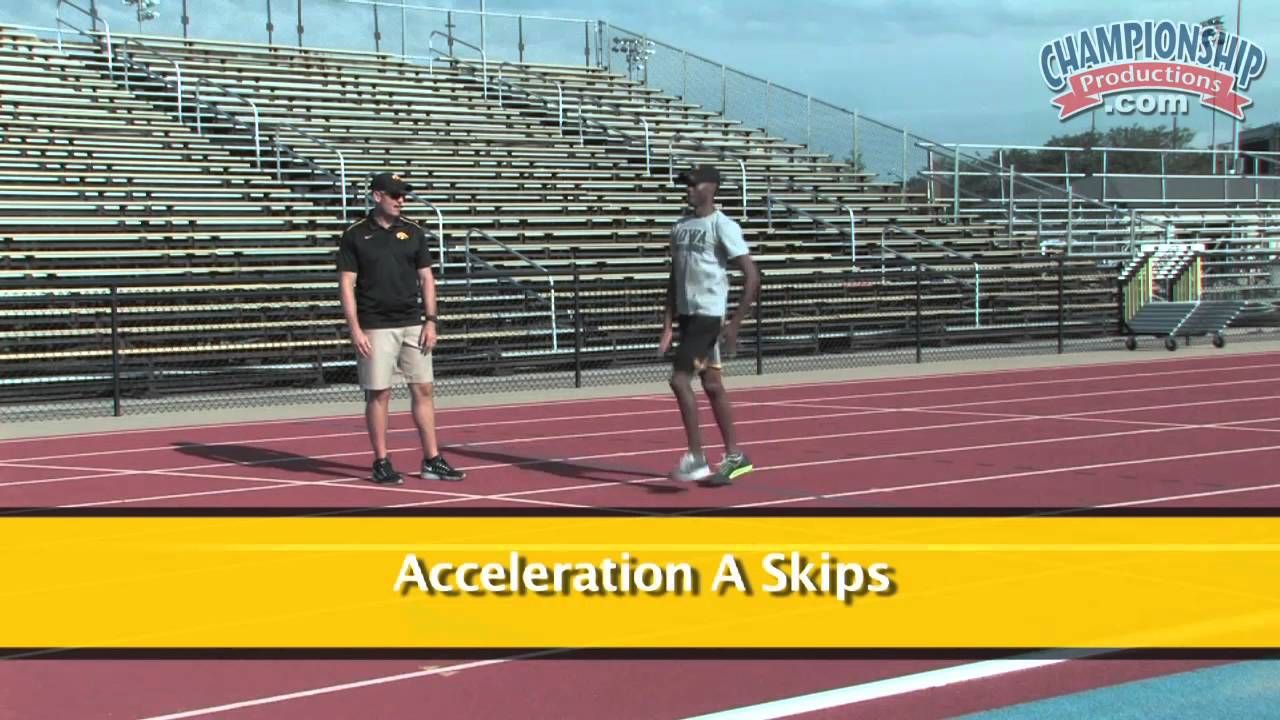 Developing Speed & Power for Sprints, Relays and Hurdles - Clip 1
