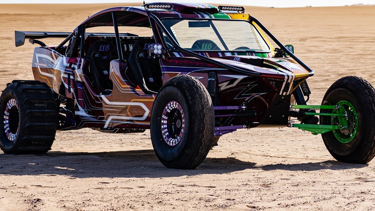 Тест-драйв 1400-сильного Funco FD9 Sand Car в Глэмисе