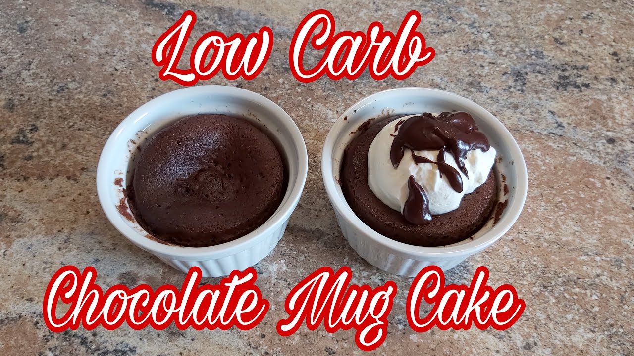 LOW CARB CHOCOLATE MUG CAKE for two in just 2 minutes/Keto friendly/Sugar free||Alma'sKitchenTrebbin