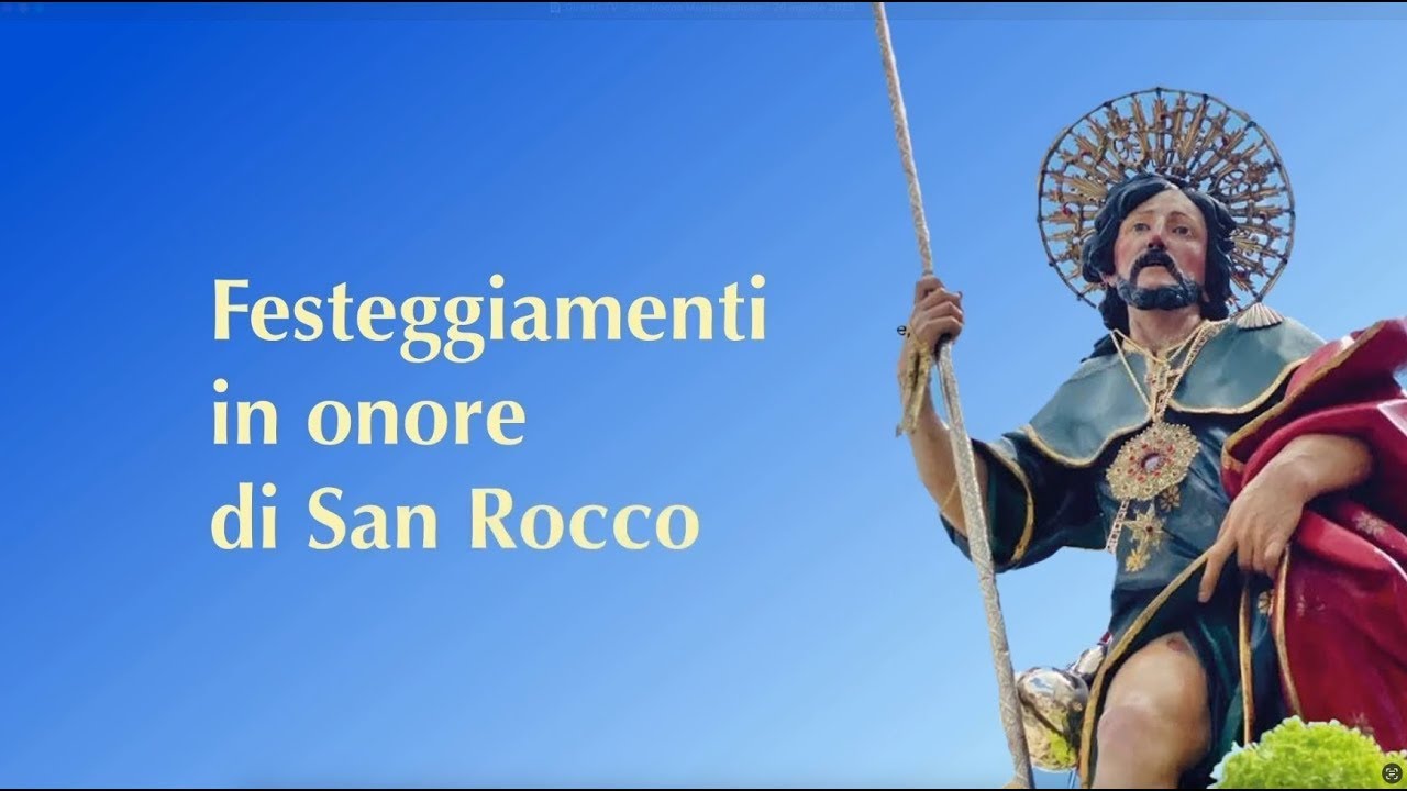 Diretta TV - Festa di San Rocco a Montescaglioso - 20 agosto 2025