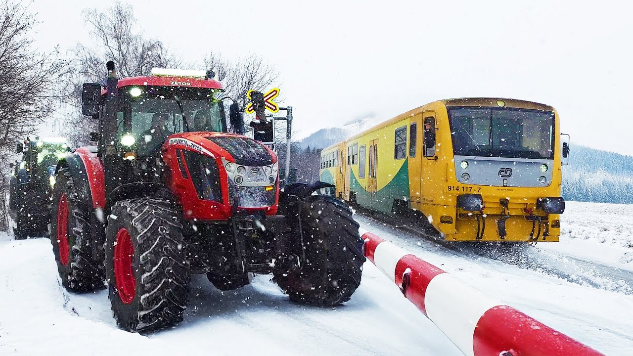 🚜❄️ Снежные Гиганты - Парад Тракторов Зимой | Новый Год Чмелиште