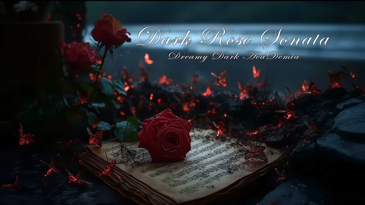 Dark Rose Sonata 🌹[ Music Video Official ] By Dreamy Dark Academia