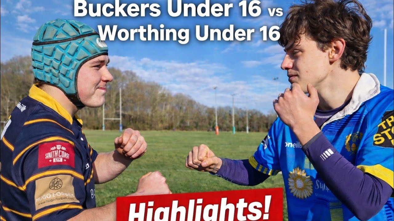 Buckers vs Worthing U16 Rugby Highlights 🏉 | Intense Youth Rugby Action