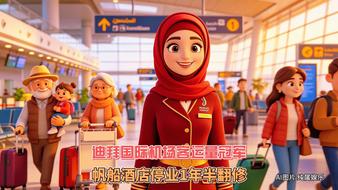 4月16日迪拜趣闻：迪拜国际机场2025年蝉联全球国际客运量冠军