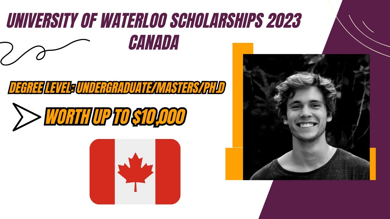 University of Waterloo Scholarships 2023 Canada #scholarships #canadascholarships