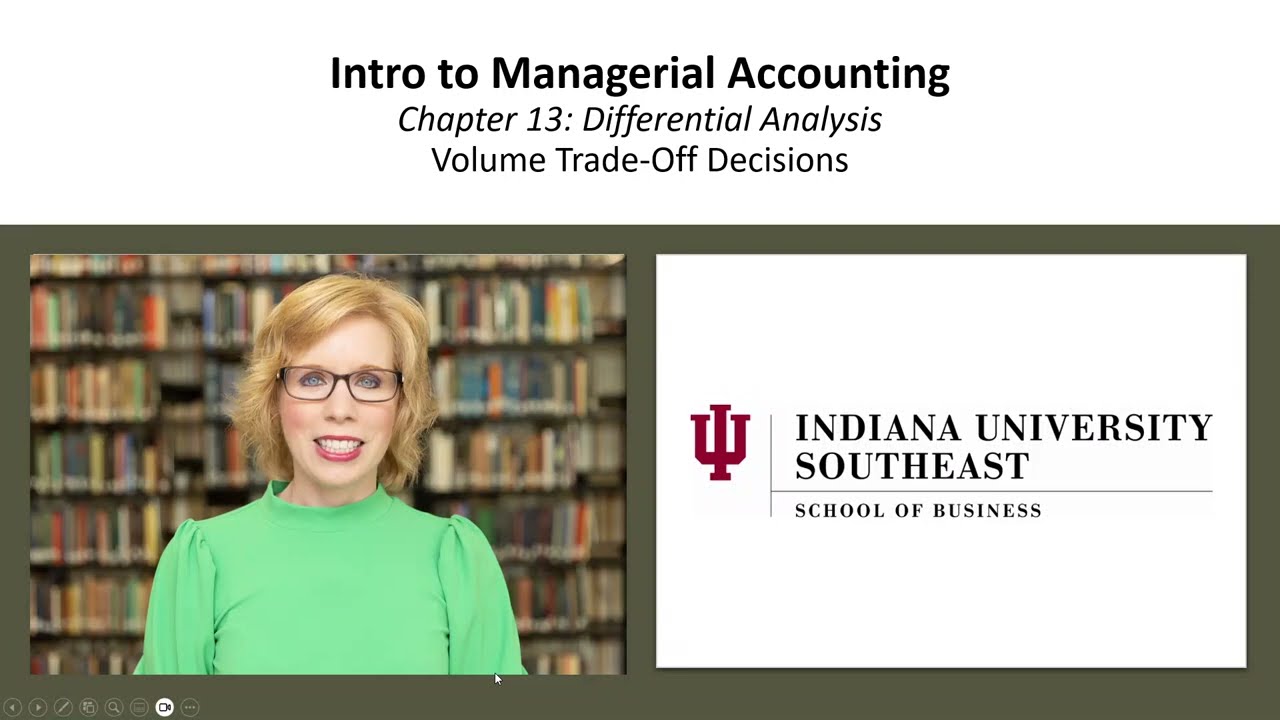 CH13: Volume Trade Off Decisions