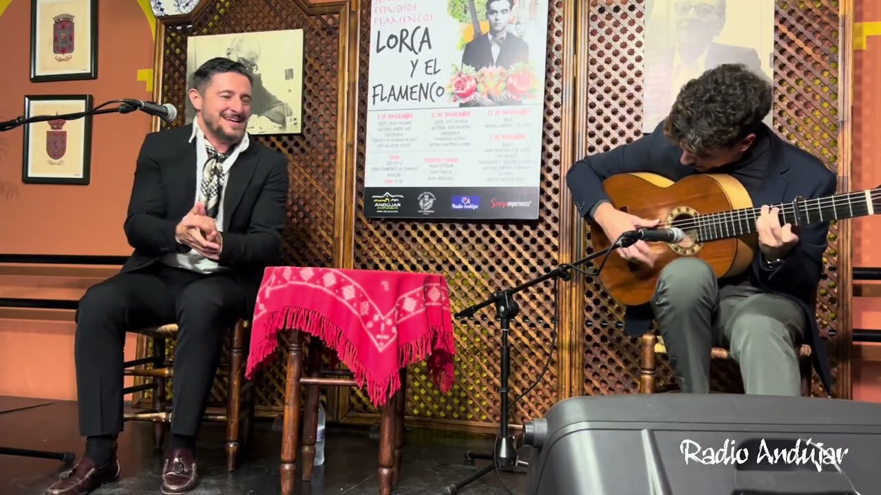 ACTUACI&Oacute;N DE DAVID PALOMAR Y RUB&Eacute;N LARA EN LA PE&Ntilde;A FLAMENCA LOS ROMEROS DE AND&Uacute;JAR
