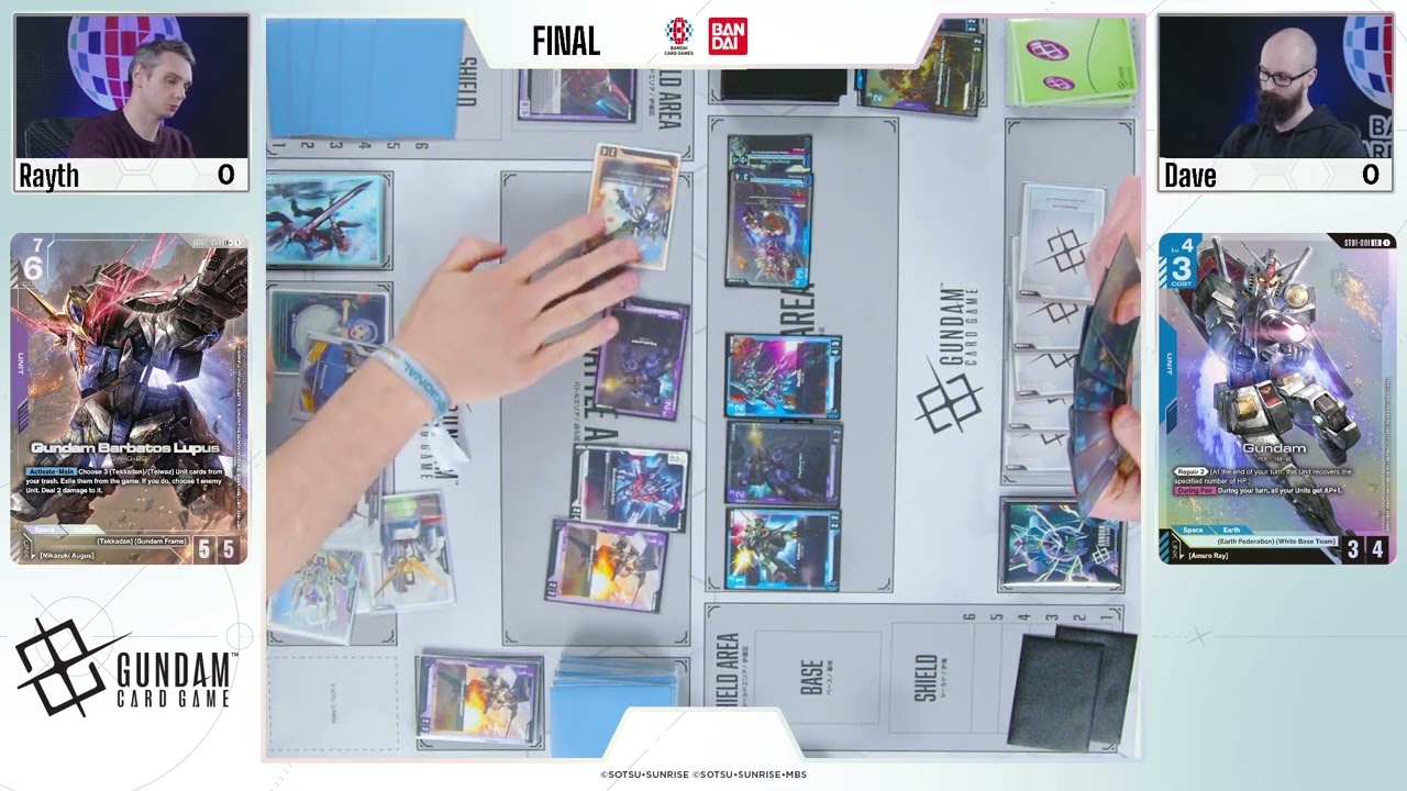 [Replay] Gundam Card Game Tournament | D&uuml;sseldorf Regionals | Final
