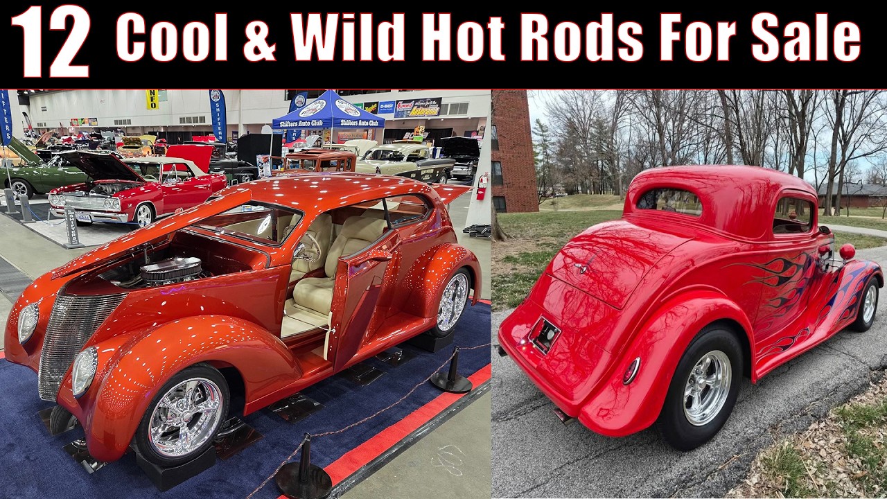 12 Cool & Wild Hot Rods for Sale – EPIC Classic Car Legends You Can Buy!