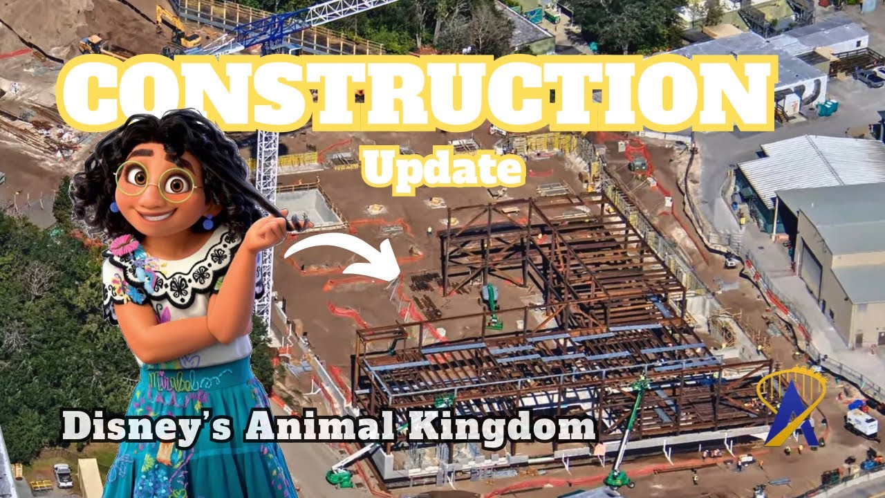 Encanto and Indiana Jones Construction Update at Disney's Animal Kingdom