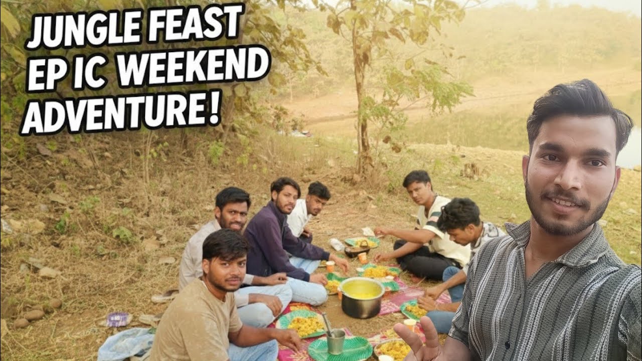 Jungle Picnic Vlog 🌿 | Picnic Spot Pe Khud🧺 Banaya Khana | Nature Food Vlog😀