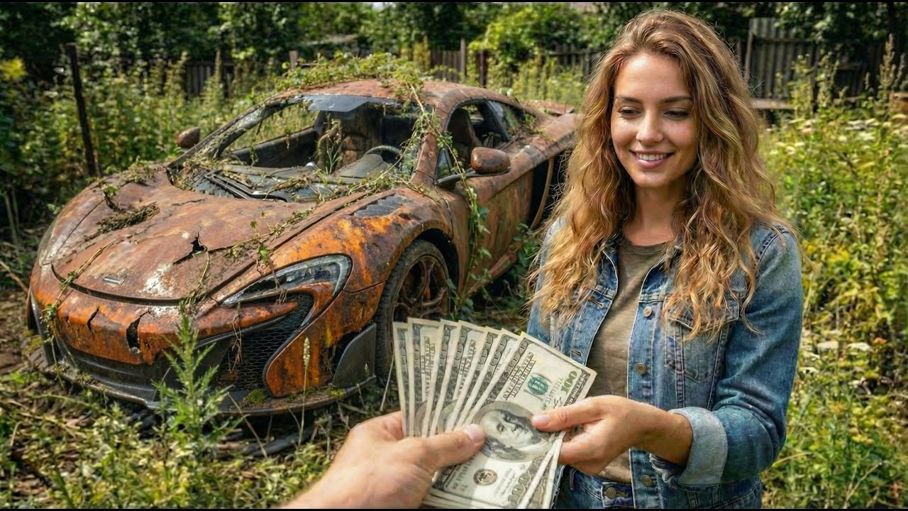 ASMR Car Restoration | Abandoned McLaren W1 Alone Reborn From Rust to Showroom Legend (4K POV)